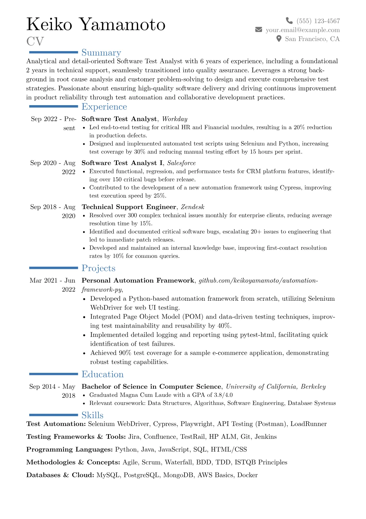 Career changer version - Page 1