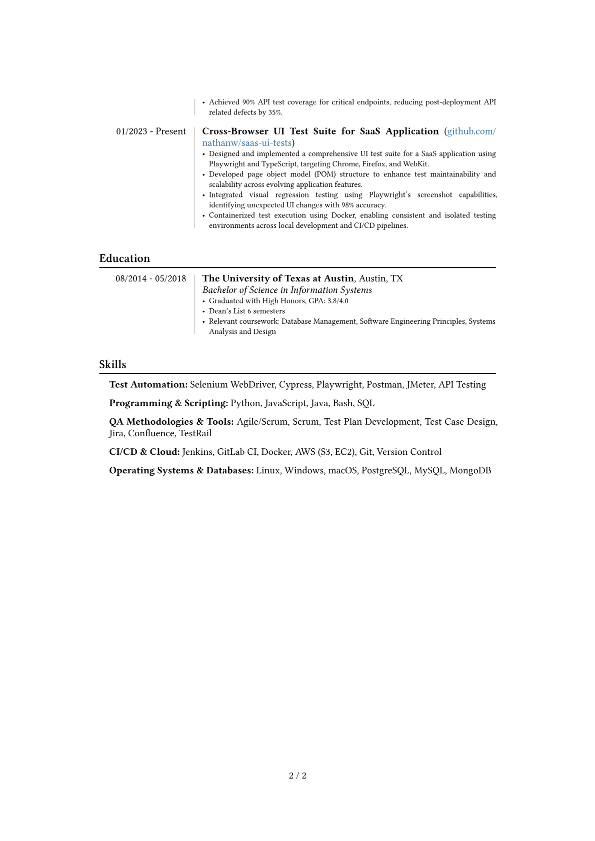 Career changer version - Page 2