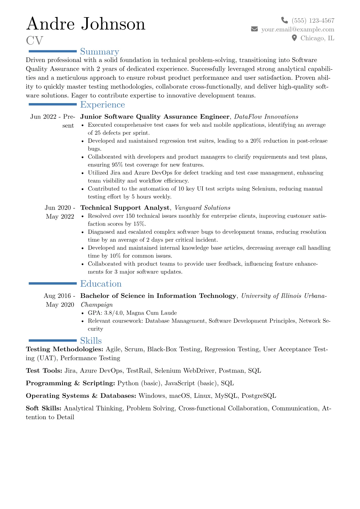 Career changer version - Page 1
