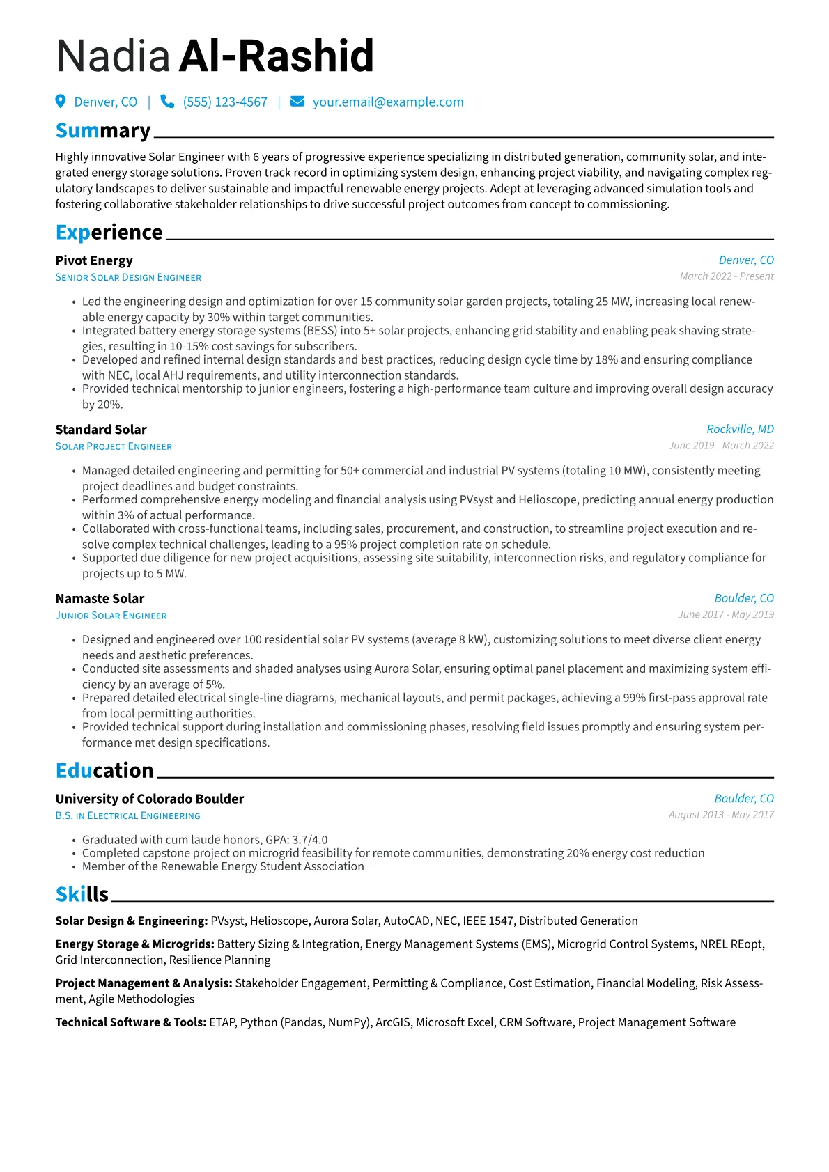 Solar Design & Engineering version - Page 1