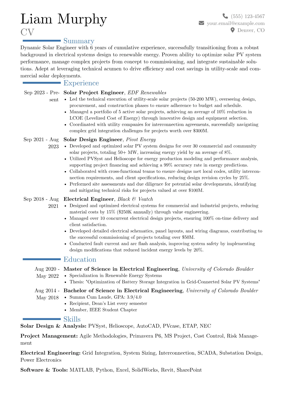 Career changer version - Page 1