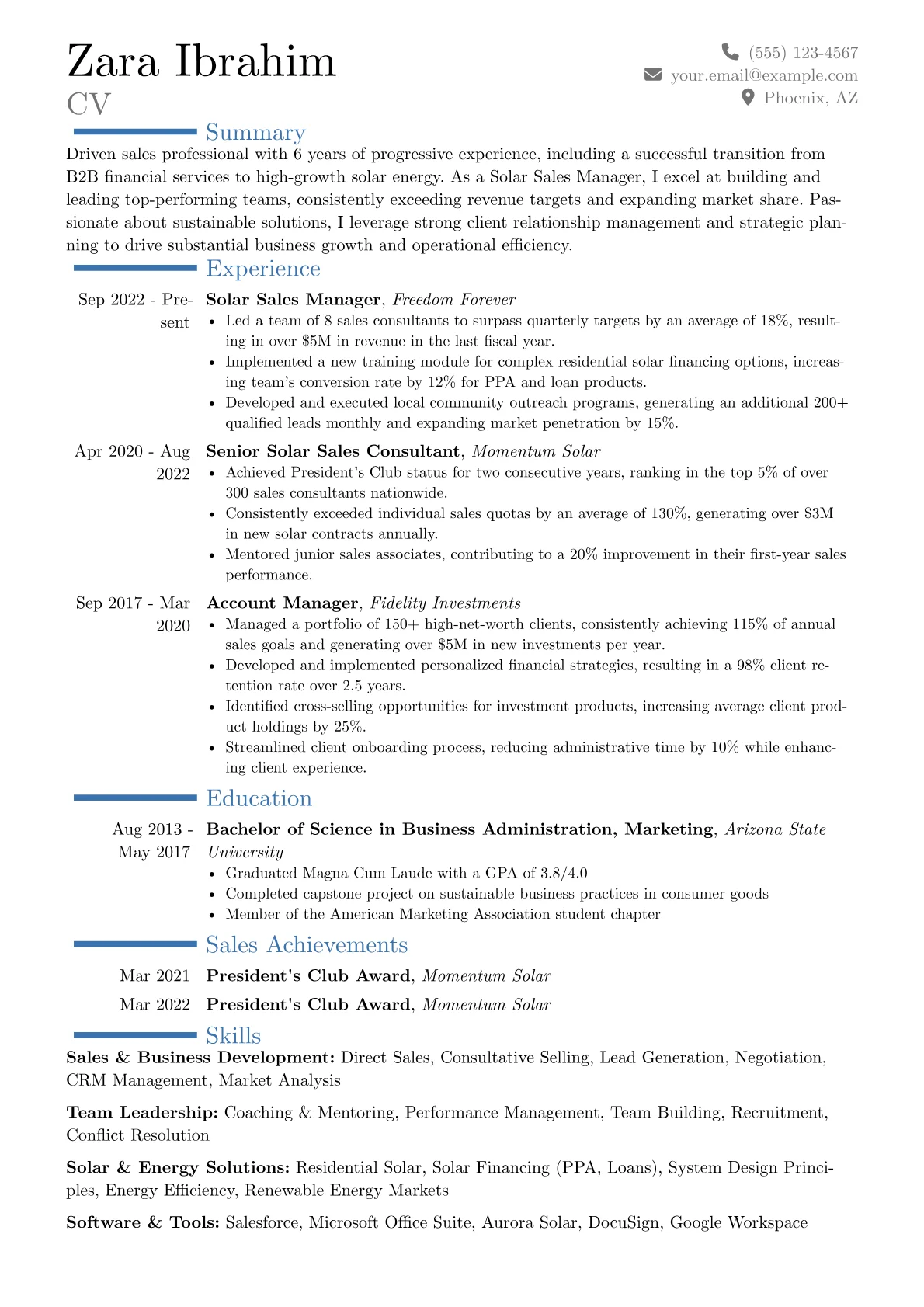 Career changer version - Page 1