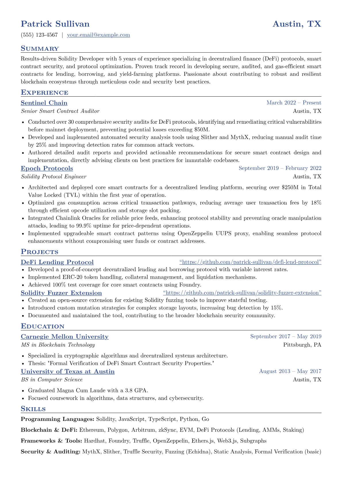 DeFi & Security Focused version - Page 1