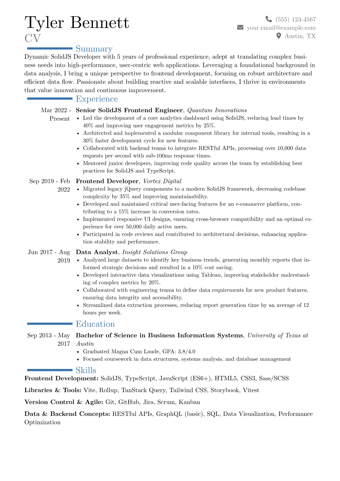 Career changer version - Page 1