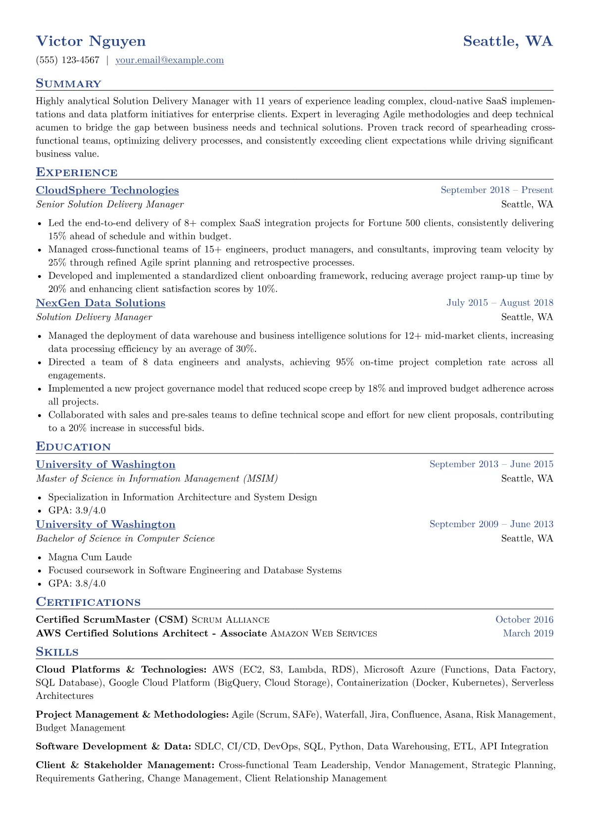 Cloud-Native SaaS Focus version - Page 1