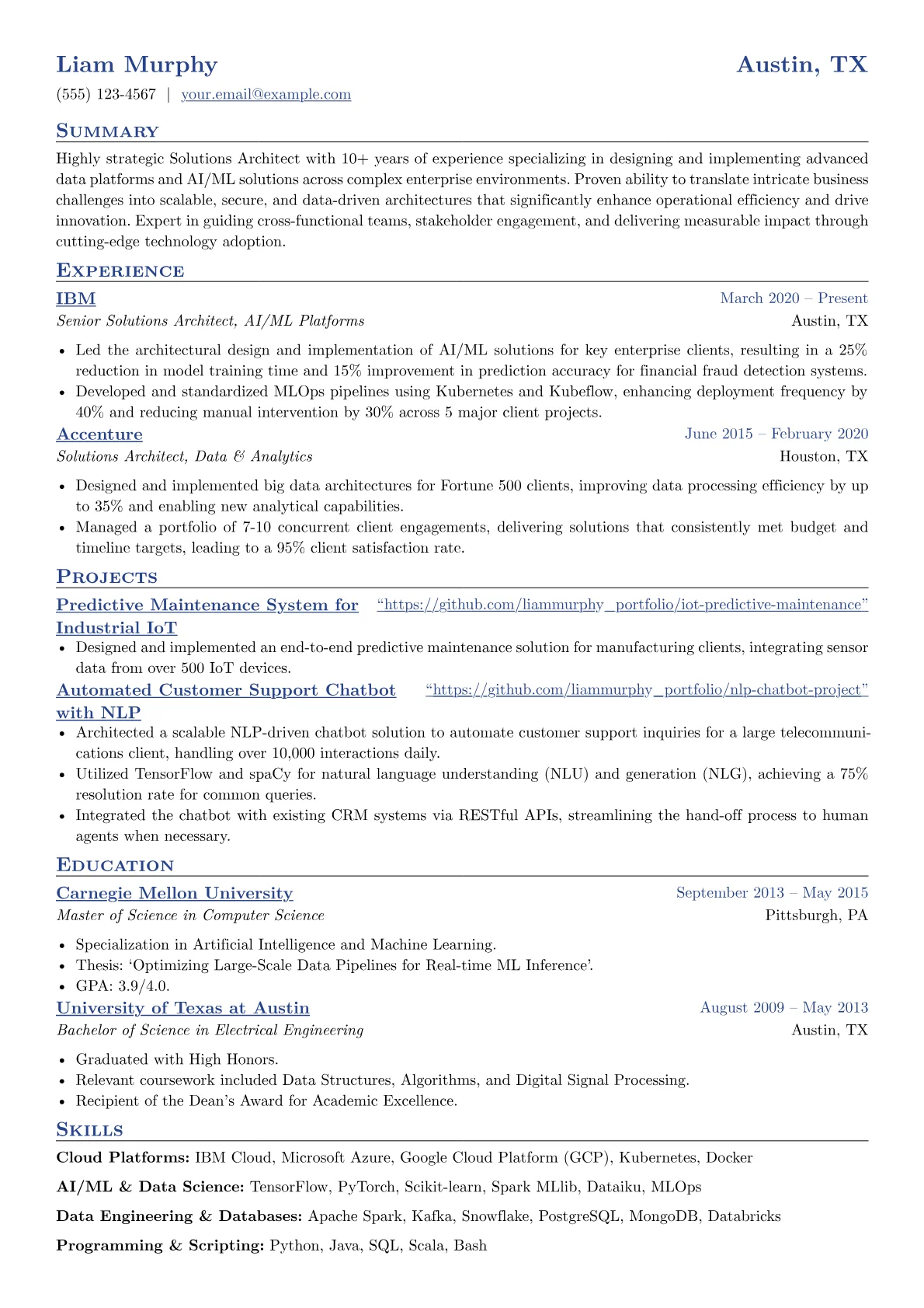 AI/ML & Data Solutions version - Page 1