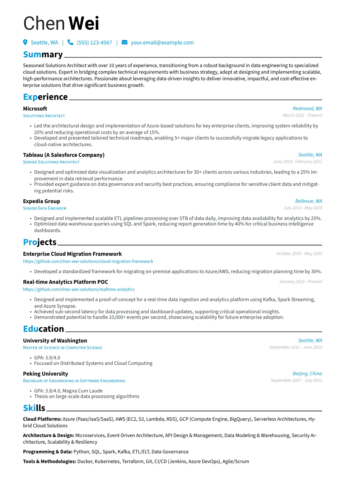Career changer version - Page 1