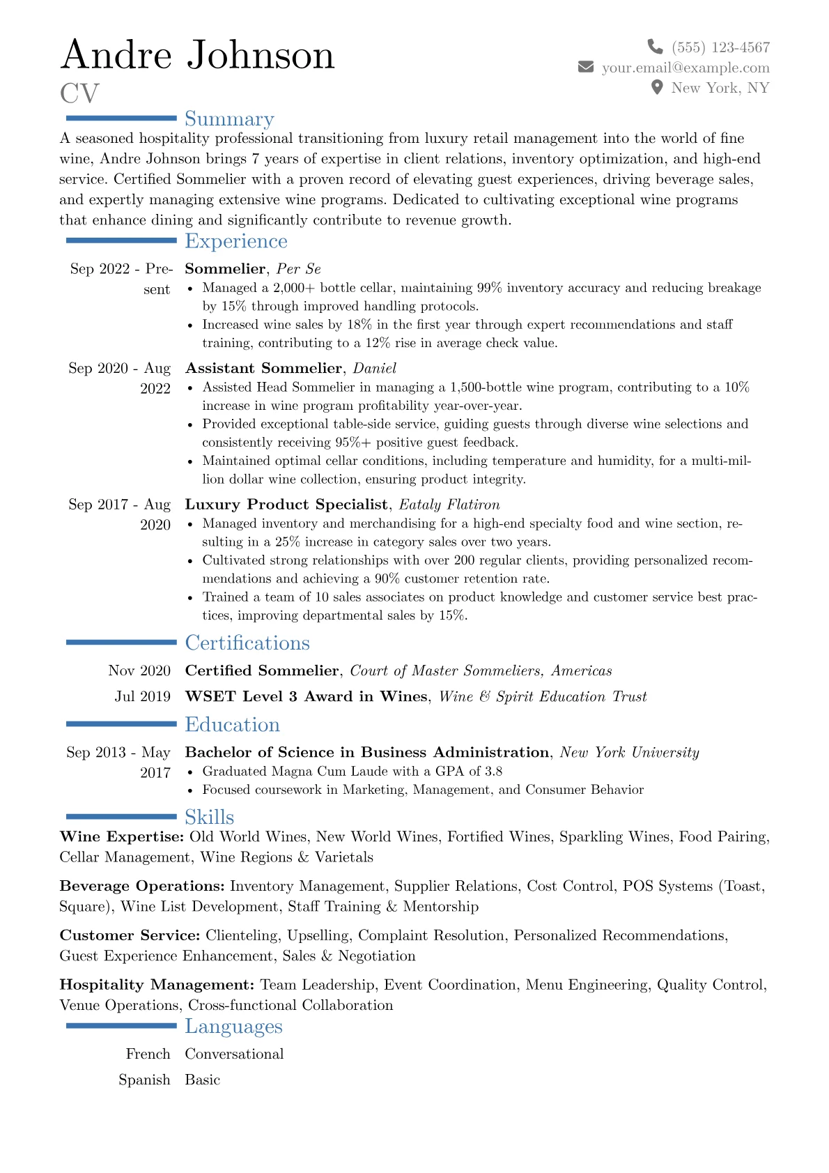 Career changer version - Page 1