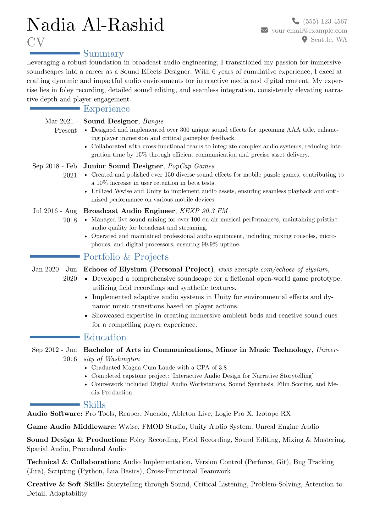 Career changer version - Page 1