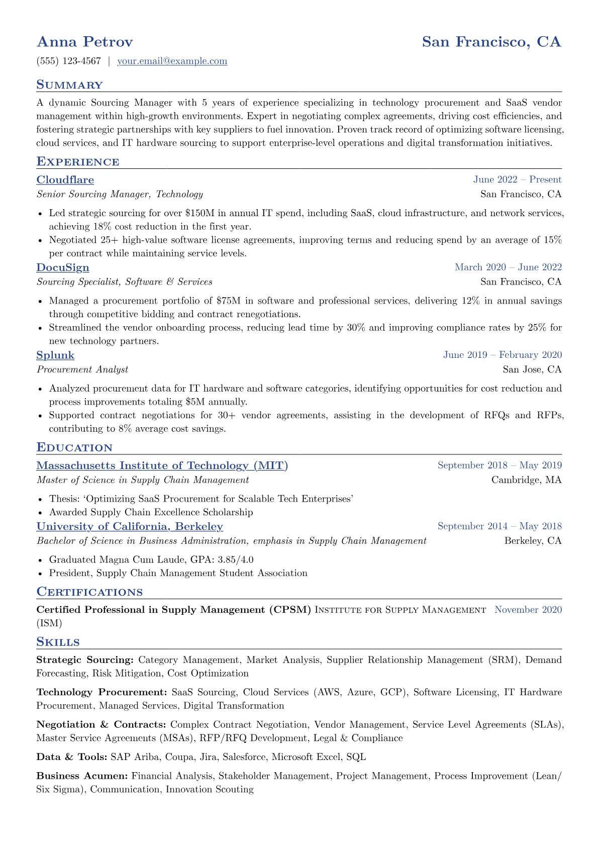 Strategic Sourcing version - Page 1