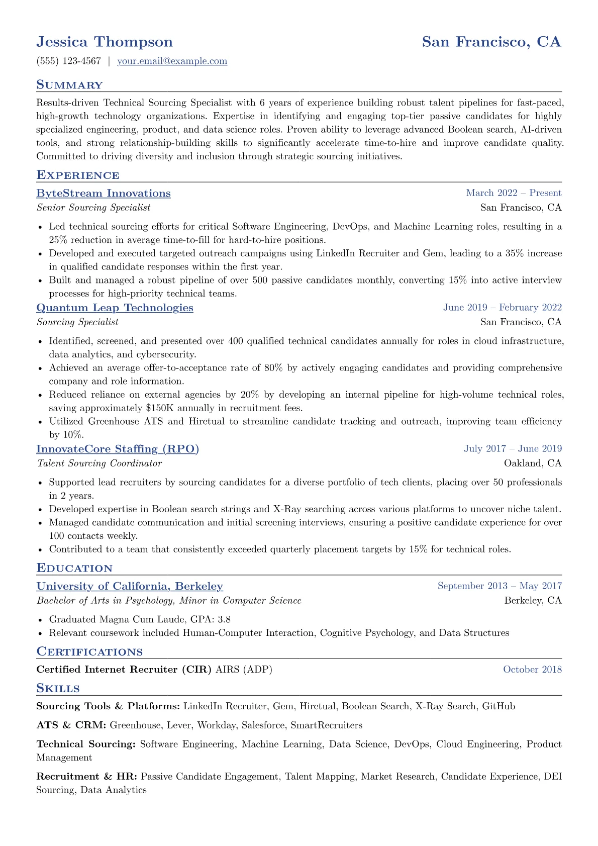 Technical Sourcing version - Page 1