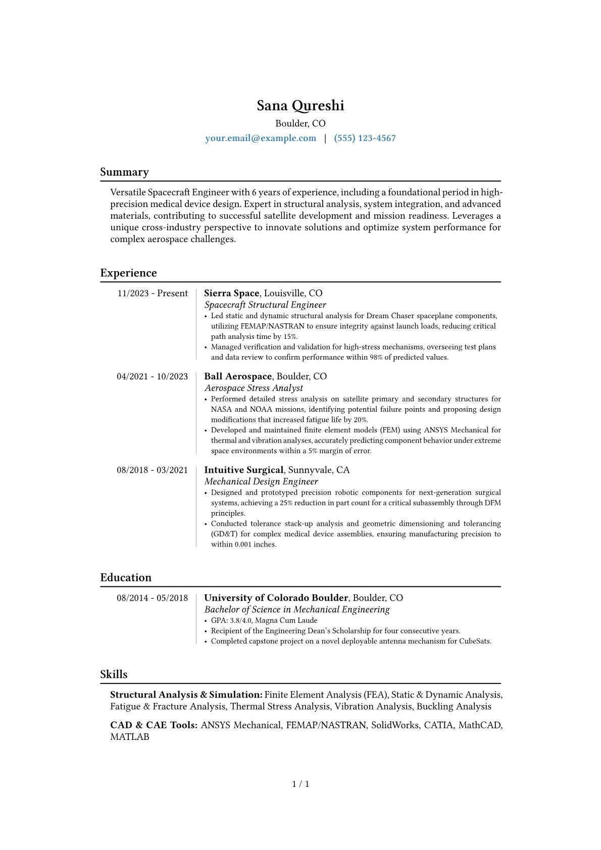 Career changer version - Page 1