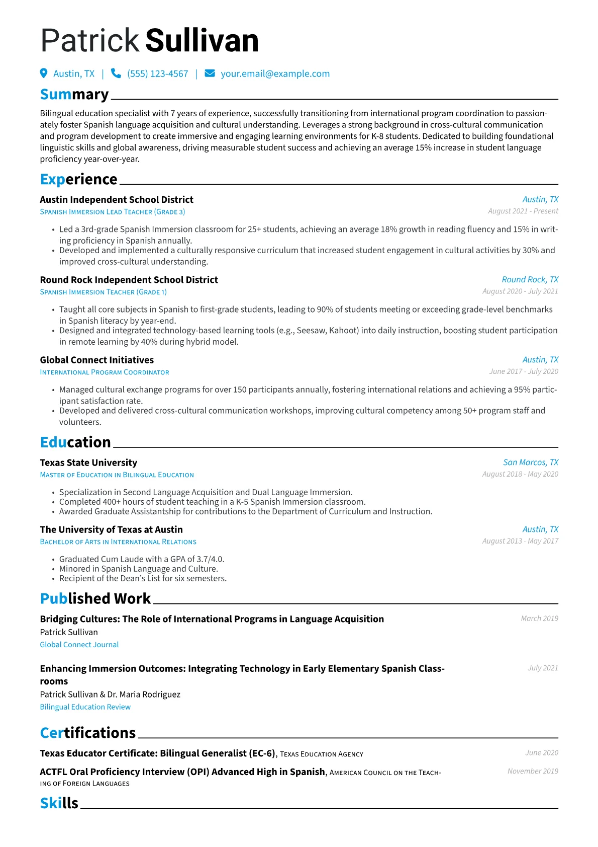 Career changer version - Page 1