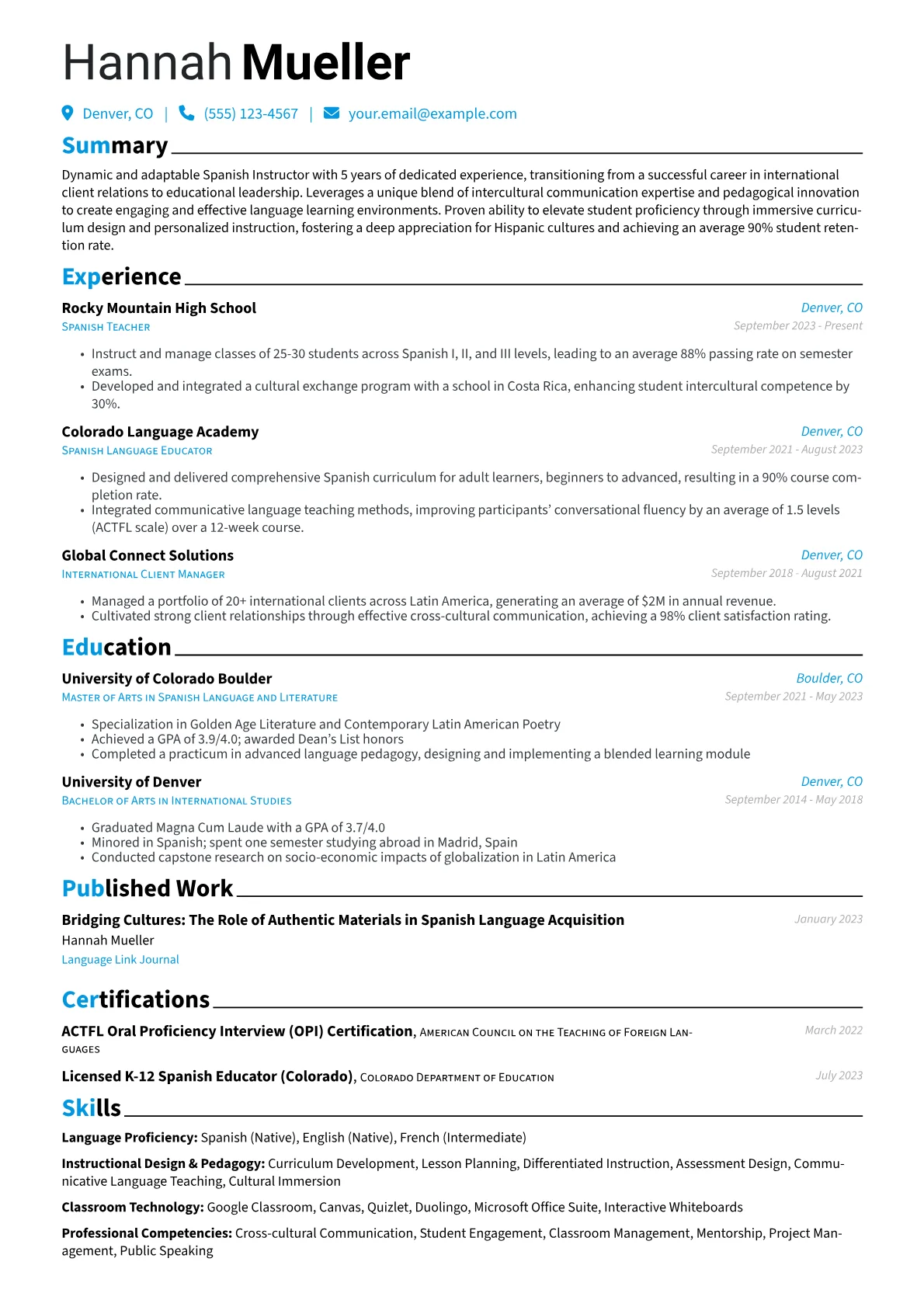 Career changer version - Page 1