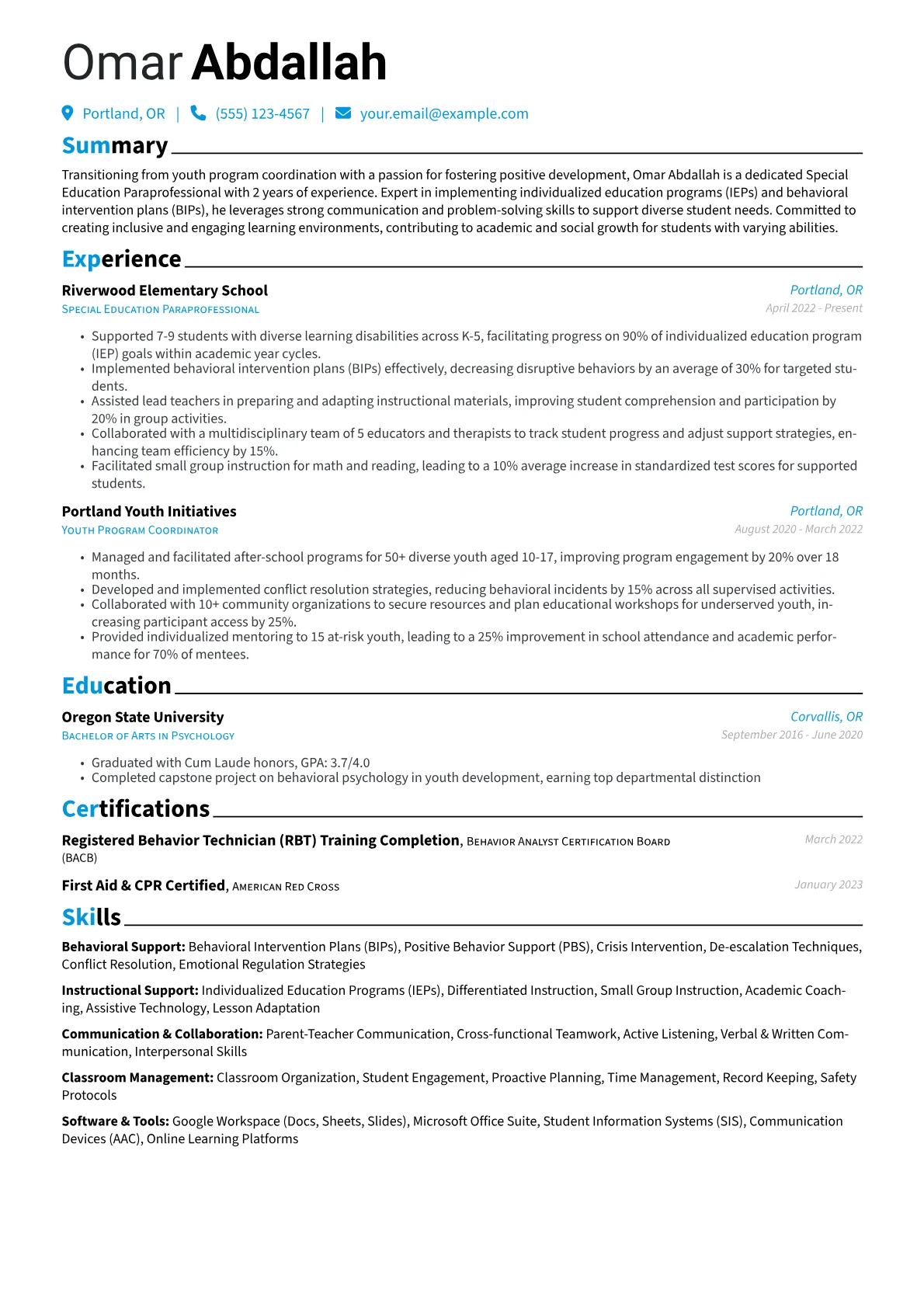 Career changer version - Page 1
