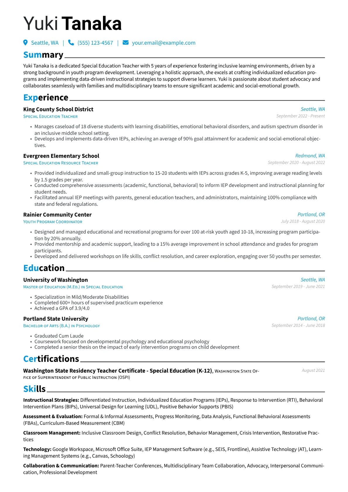 Career changer version - Page 1