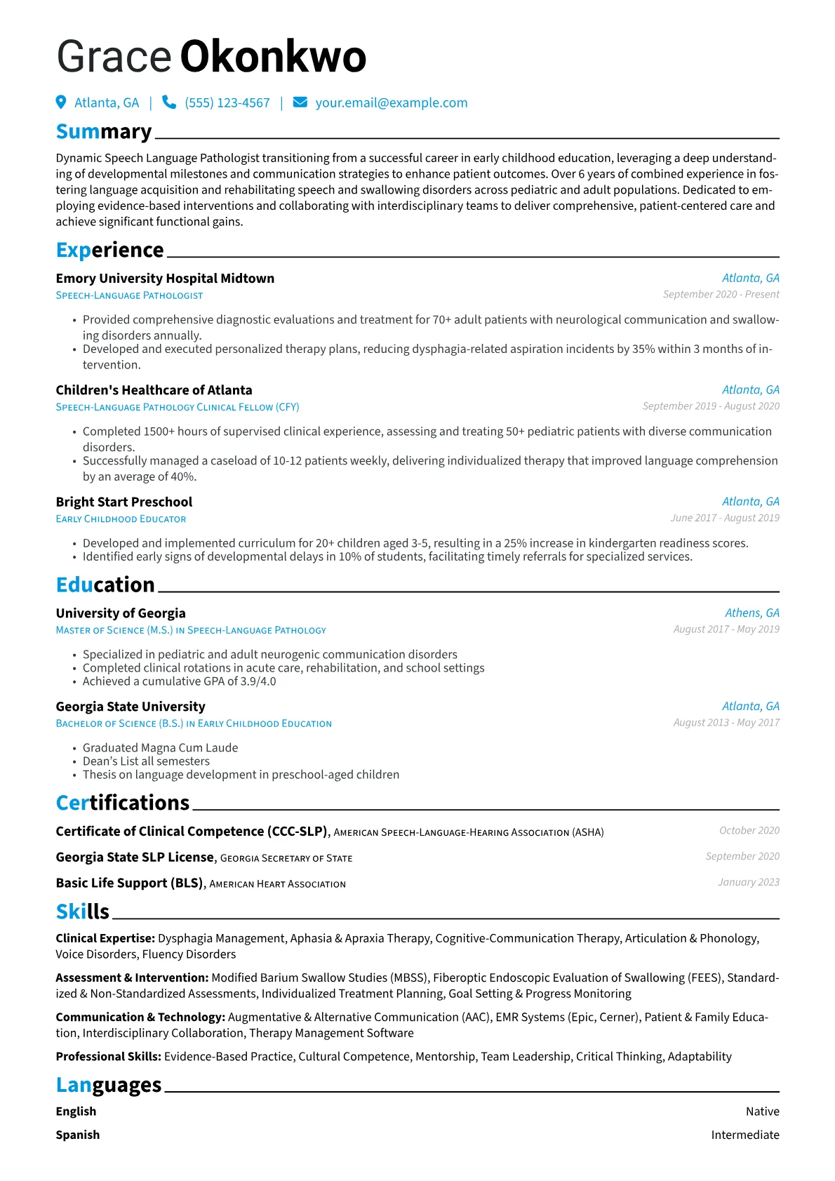 Career changer version - Page 1