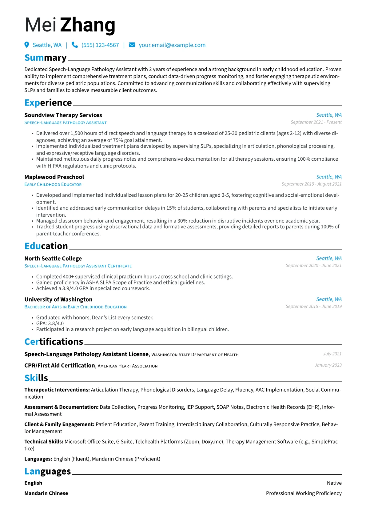 Career changer version - Page 1
