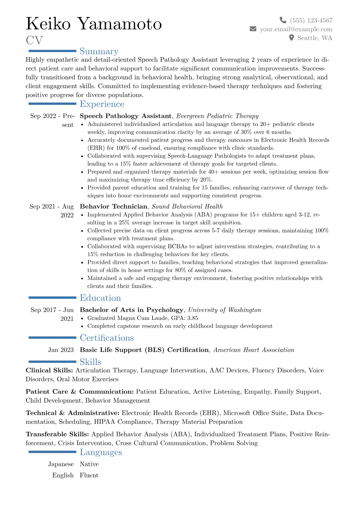 Career changer version - Page 1