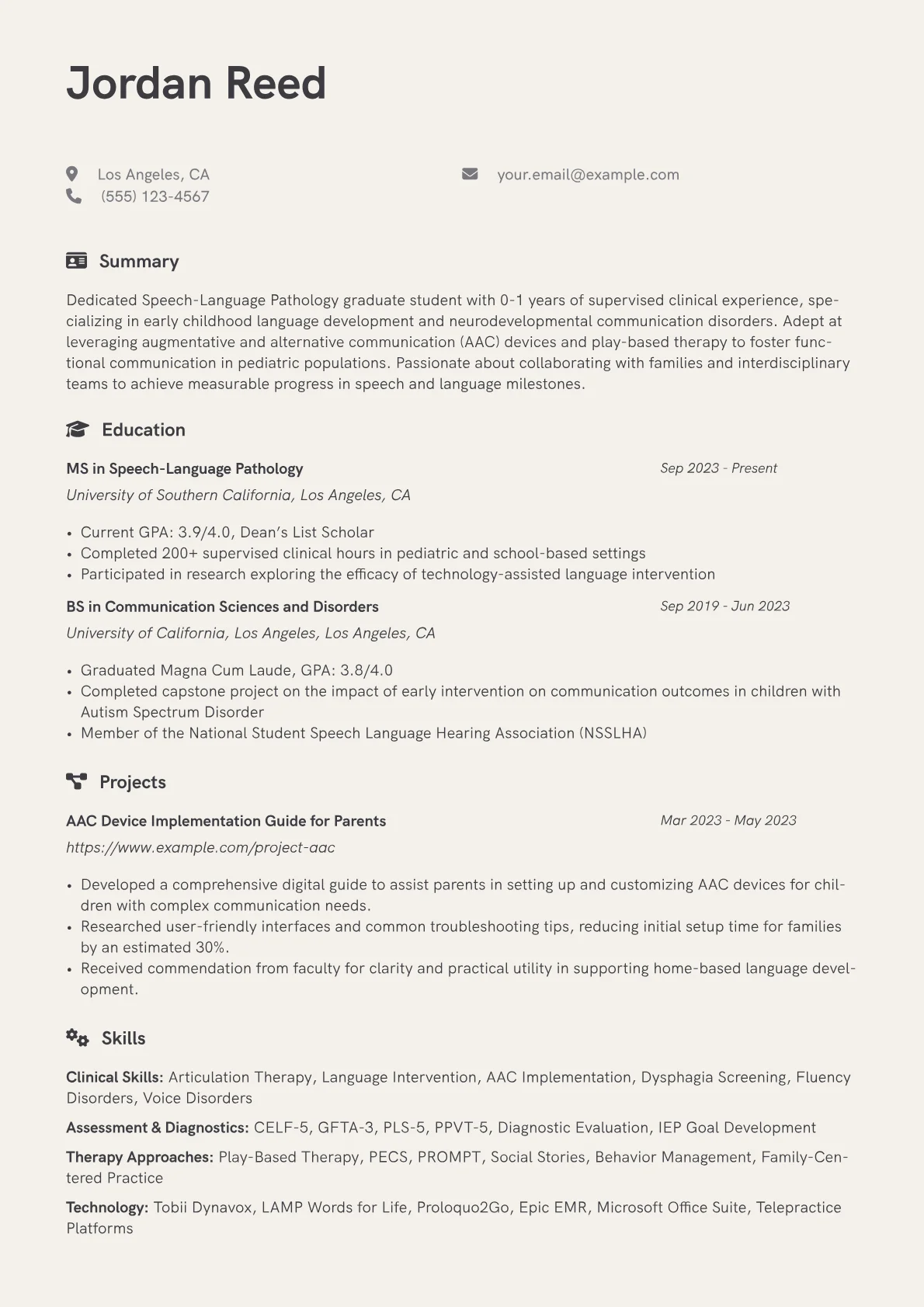 Clinical Skills version - Page 1