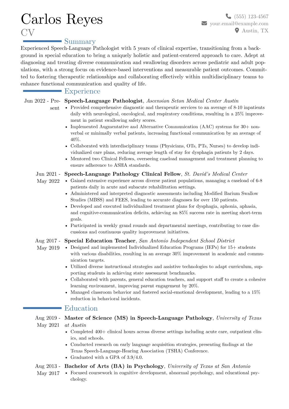 Career changer version - Page 1