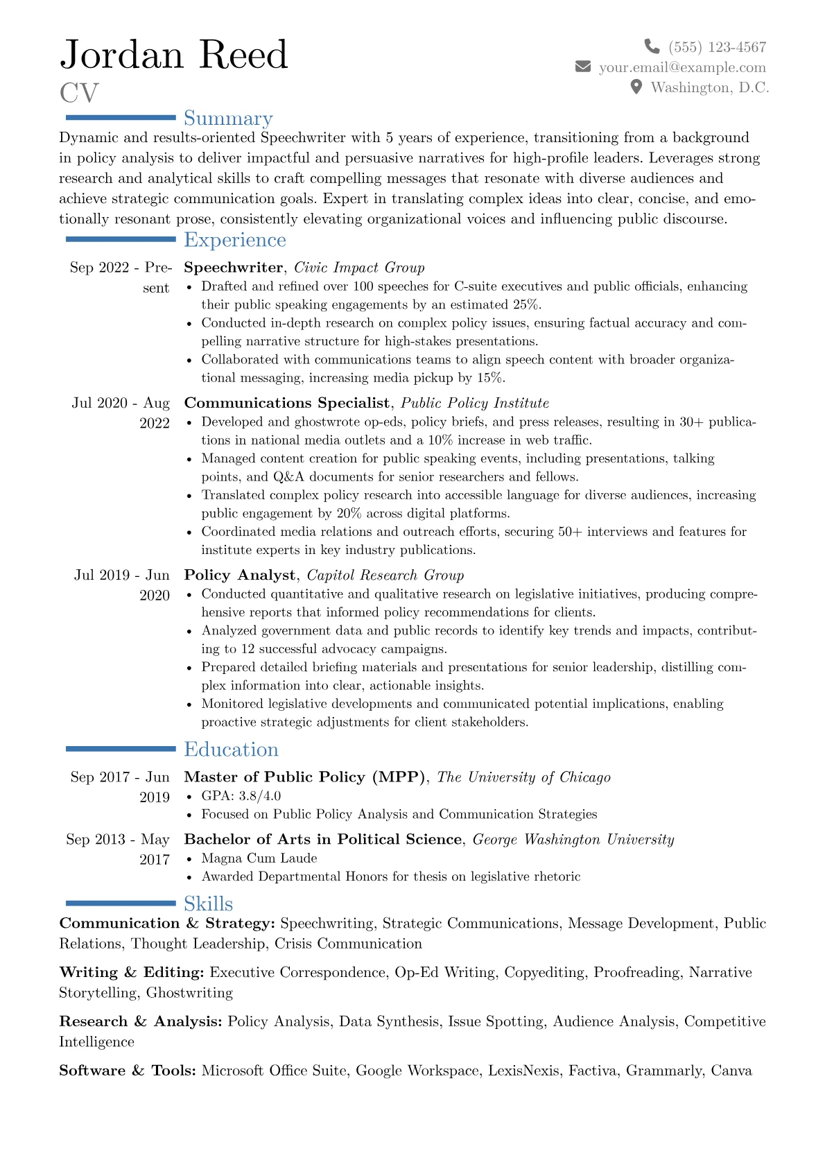 Career changer version - Page 1