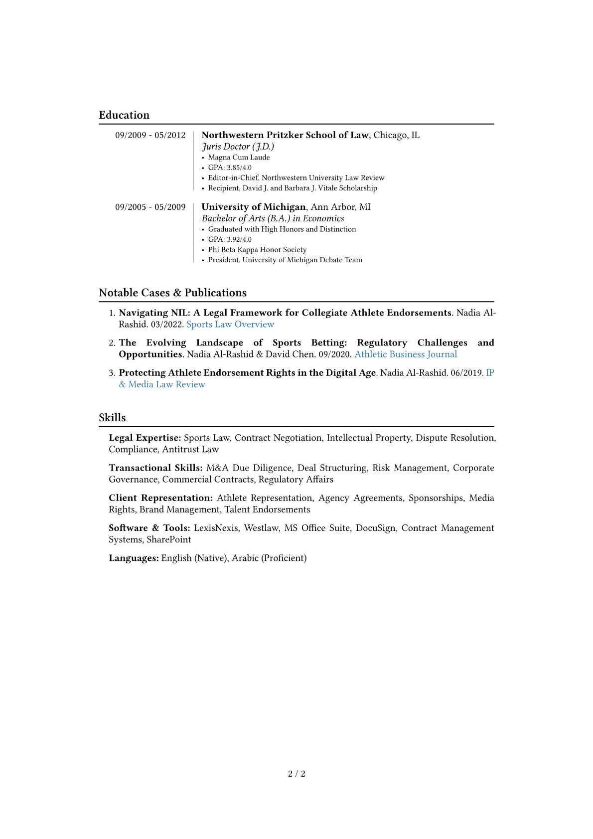 Career changer version - Page 2