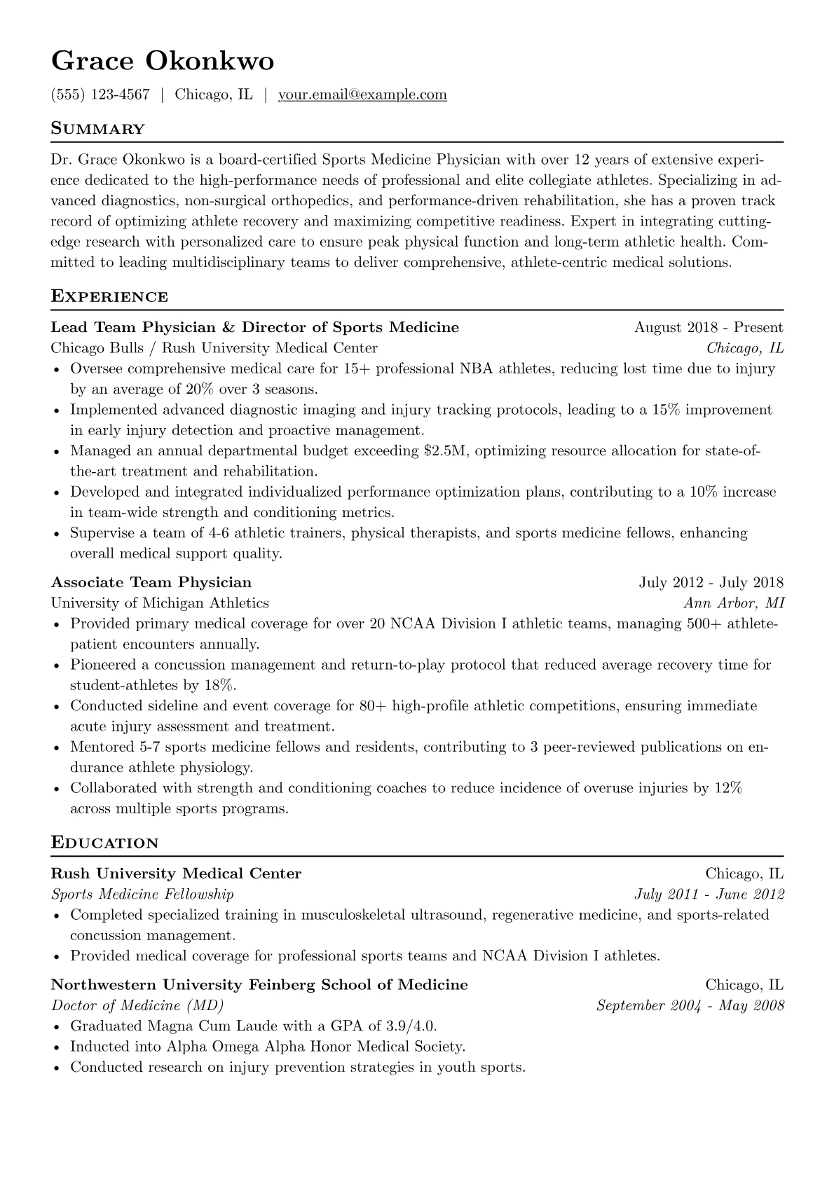 Senior Sports Medicine version - Page 1