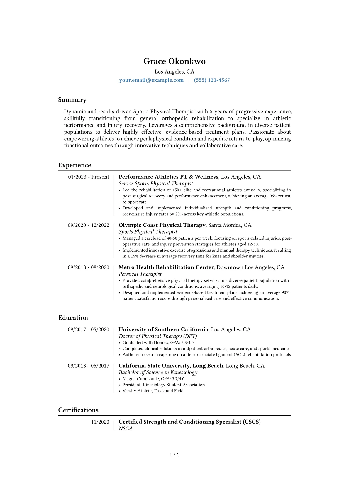 Career changer version - Page 1