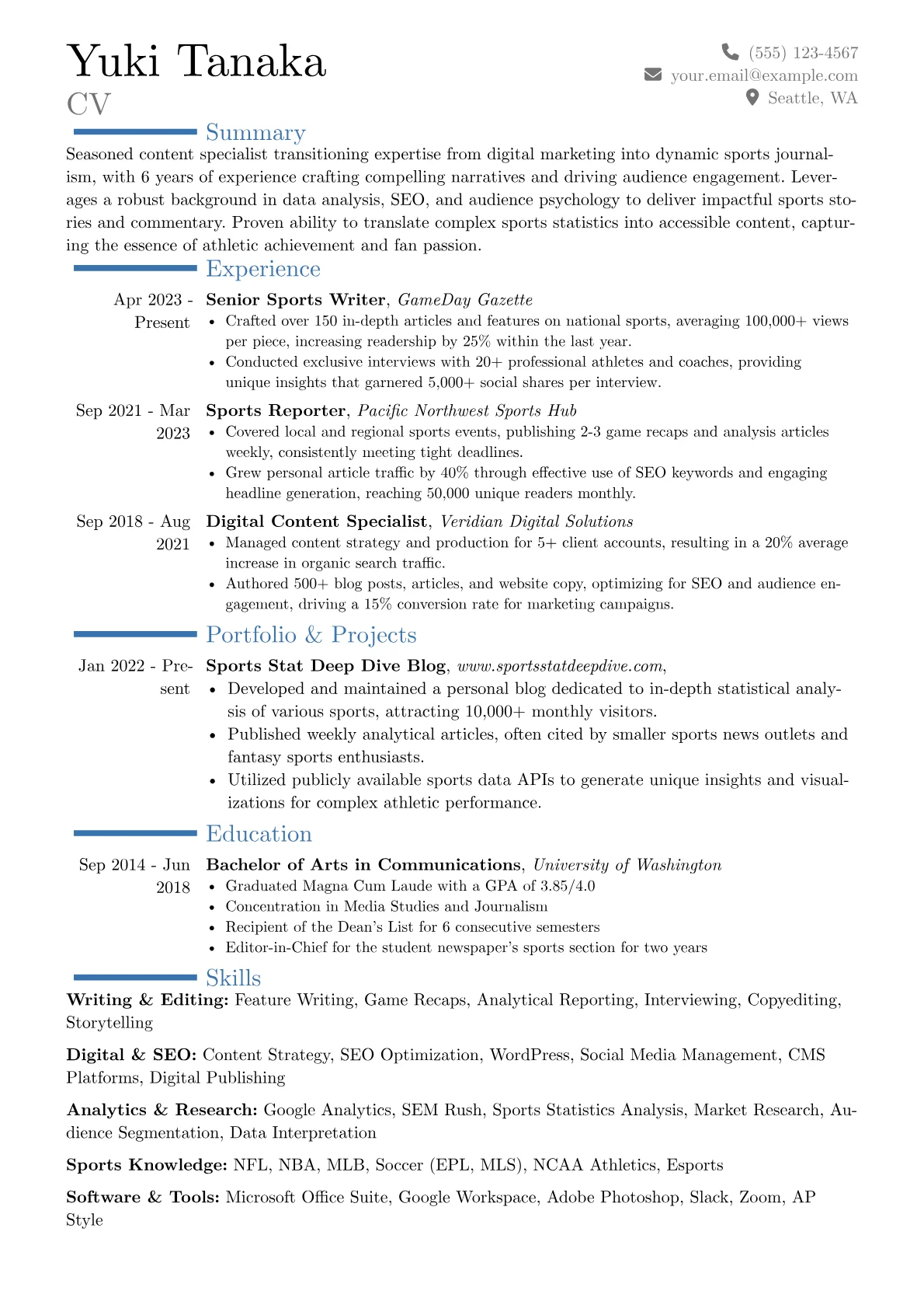 Career changer version - Page 1