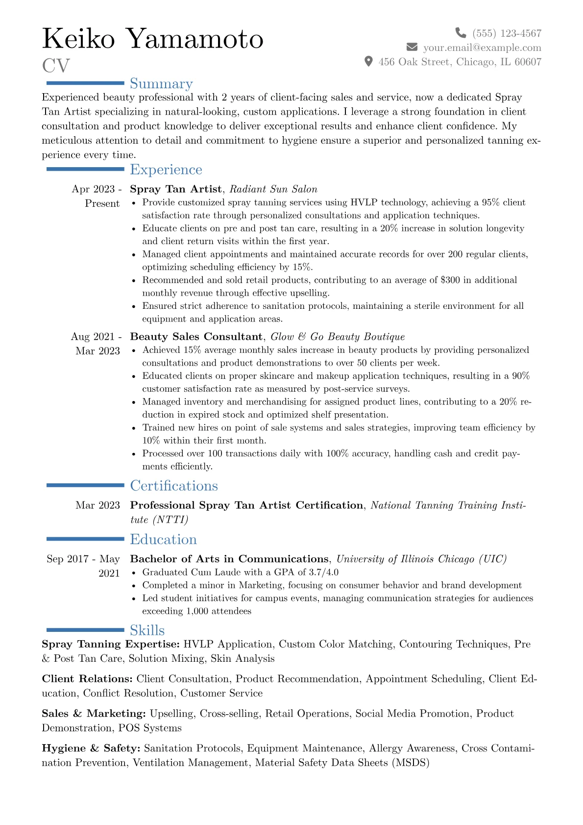 Career changer version - Page 1