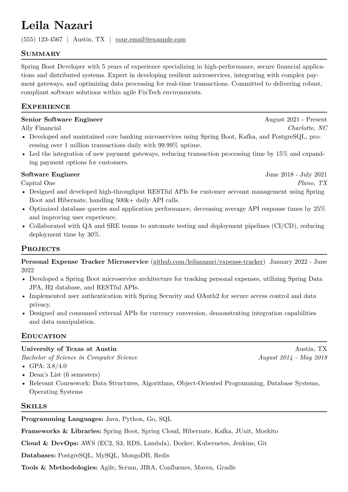 Spring Boot Developer version - Page 1