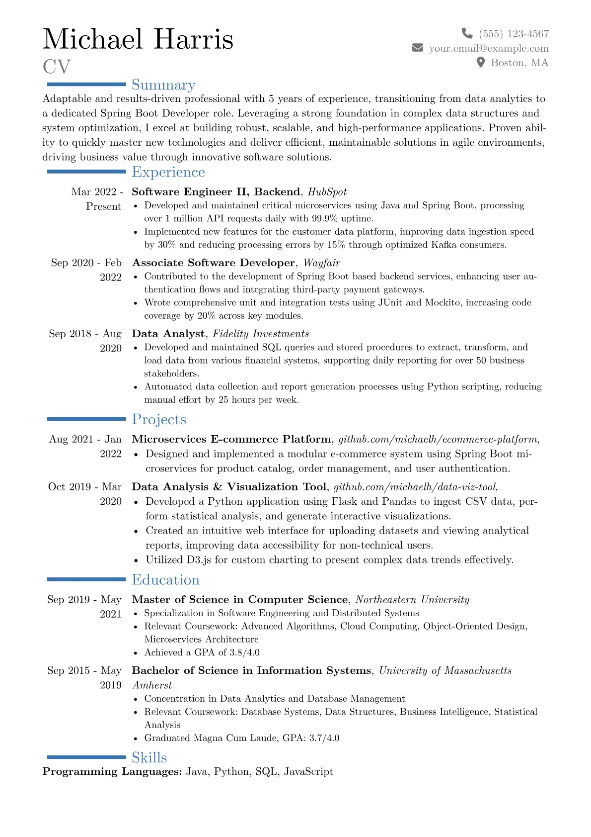 Career changer version - Page 1