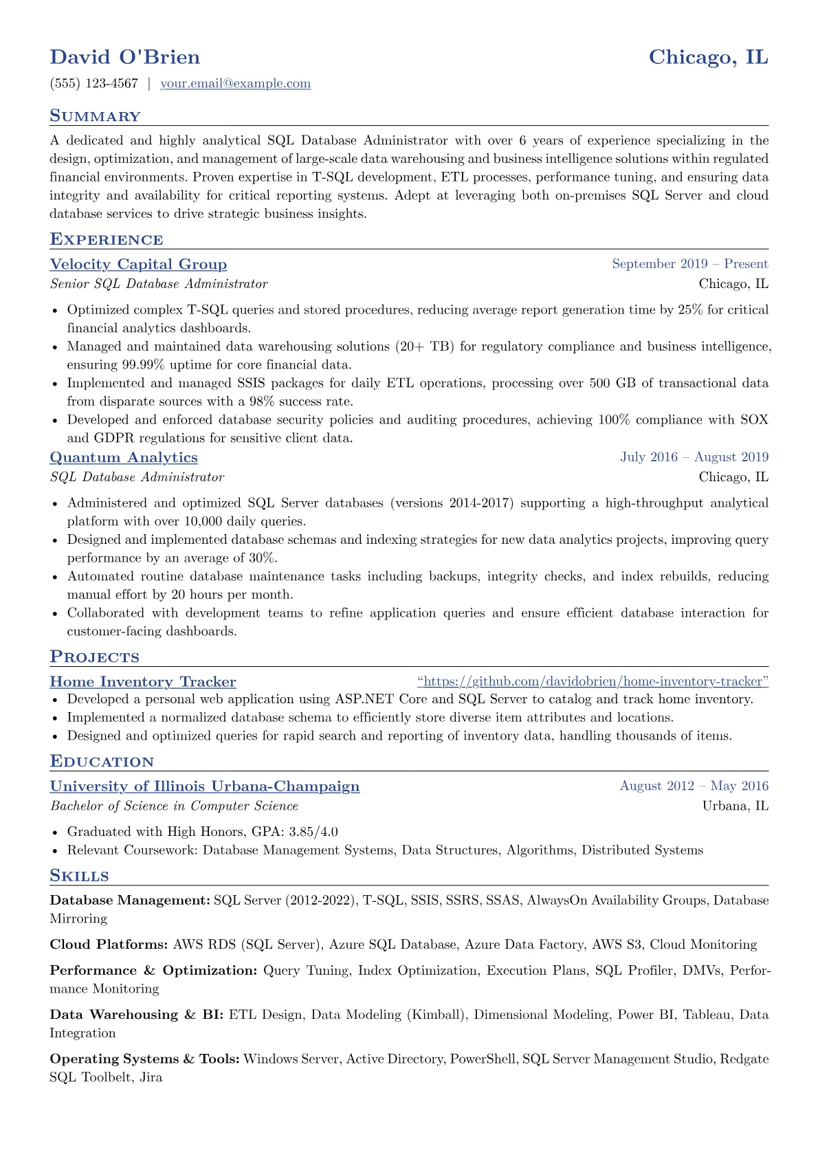 Financial Data version - Page 1