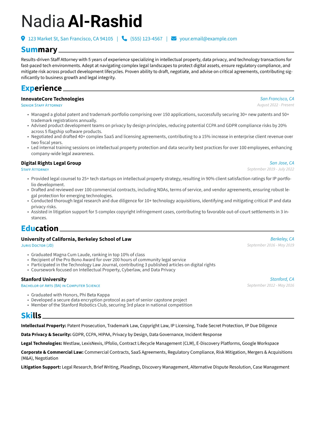 IP & Privacy Focus version - Page 1