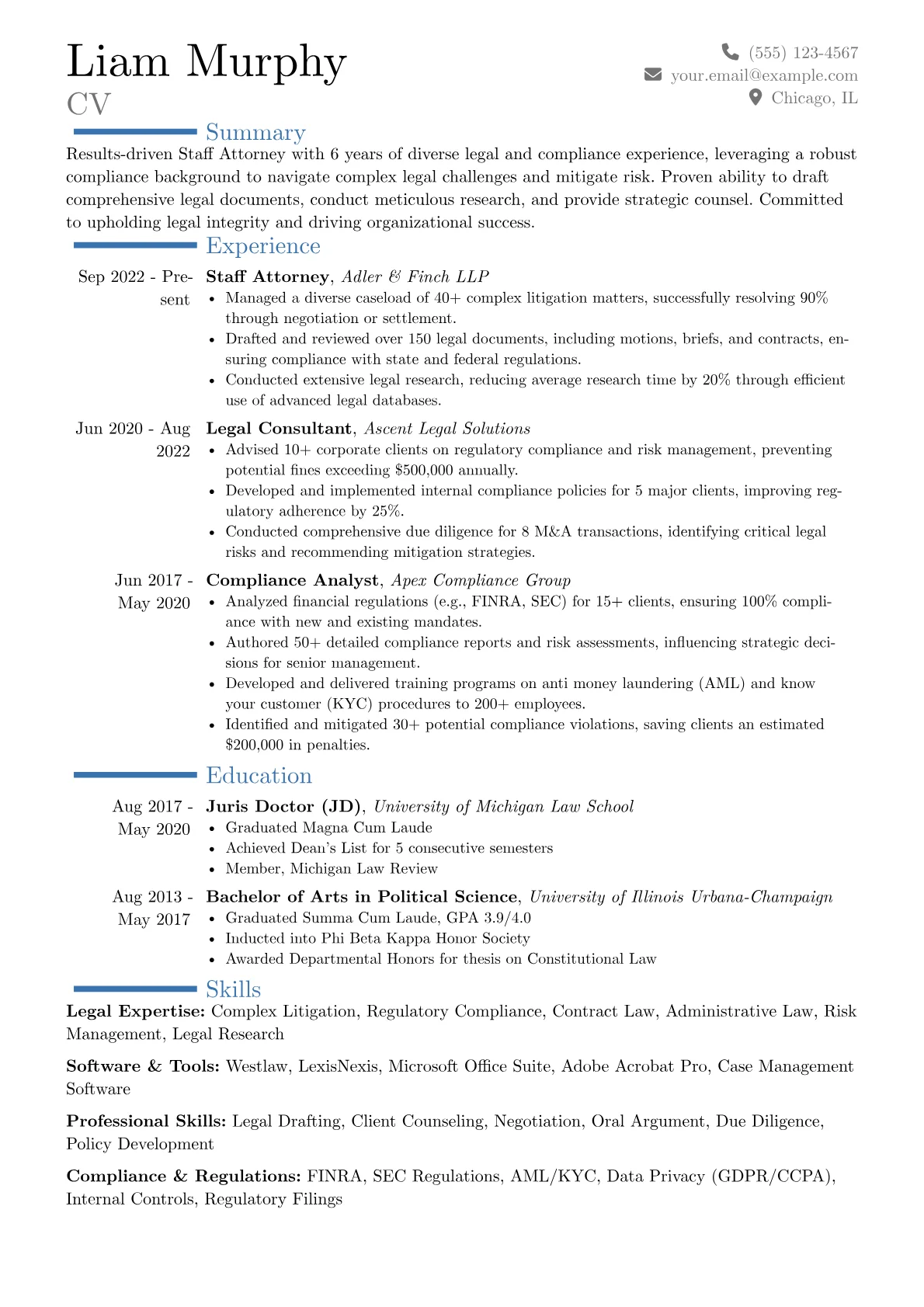 Career changer version - Page 1