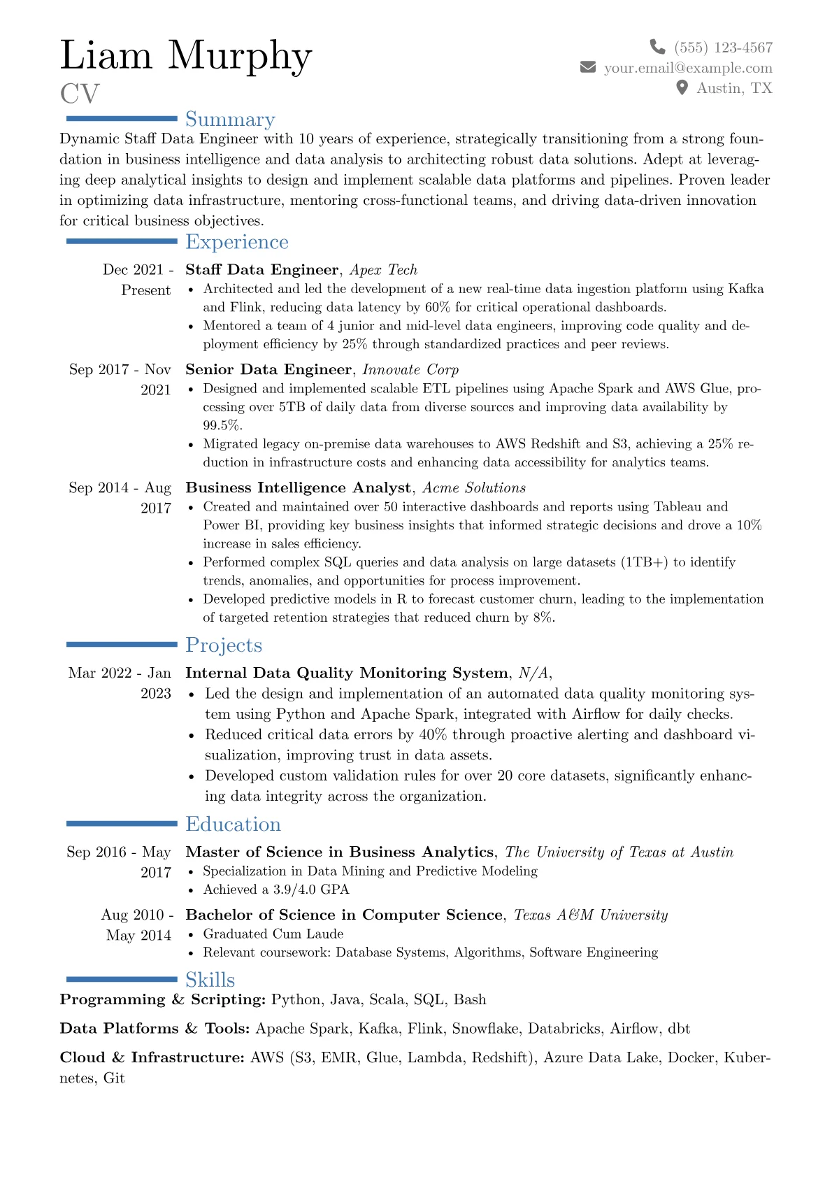 Career changer version - Page 1