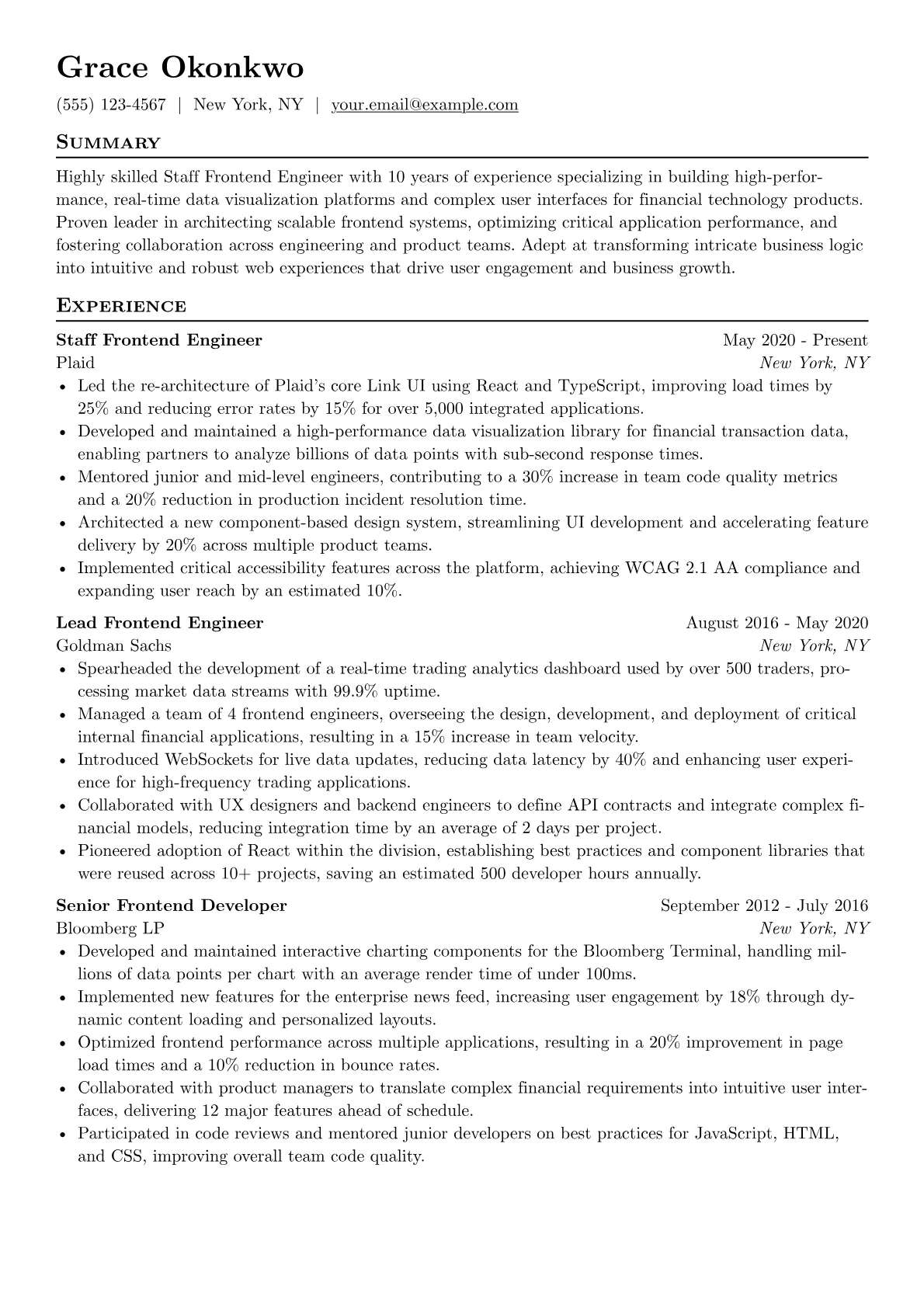 Fintech / Data version - Page 1