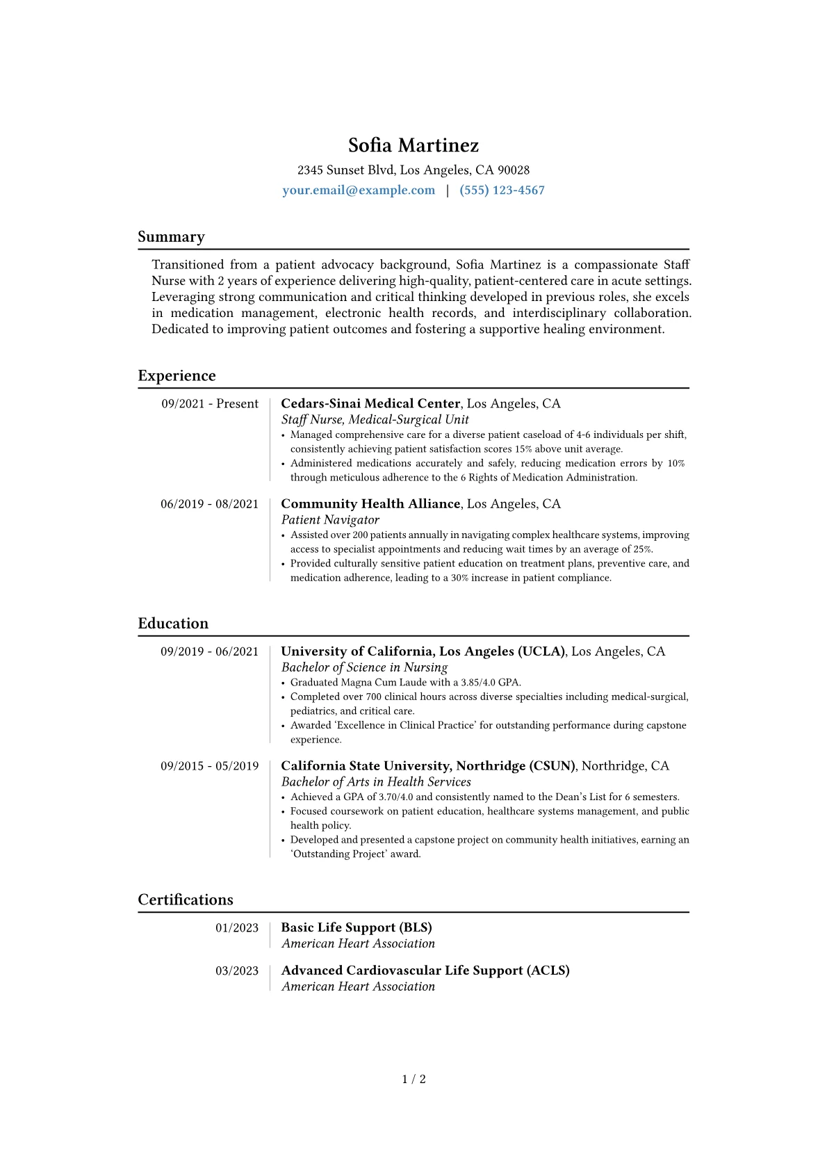 Career changer version - Page 1
