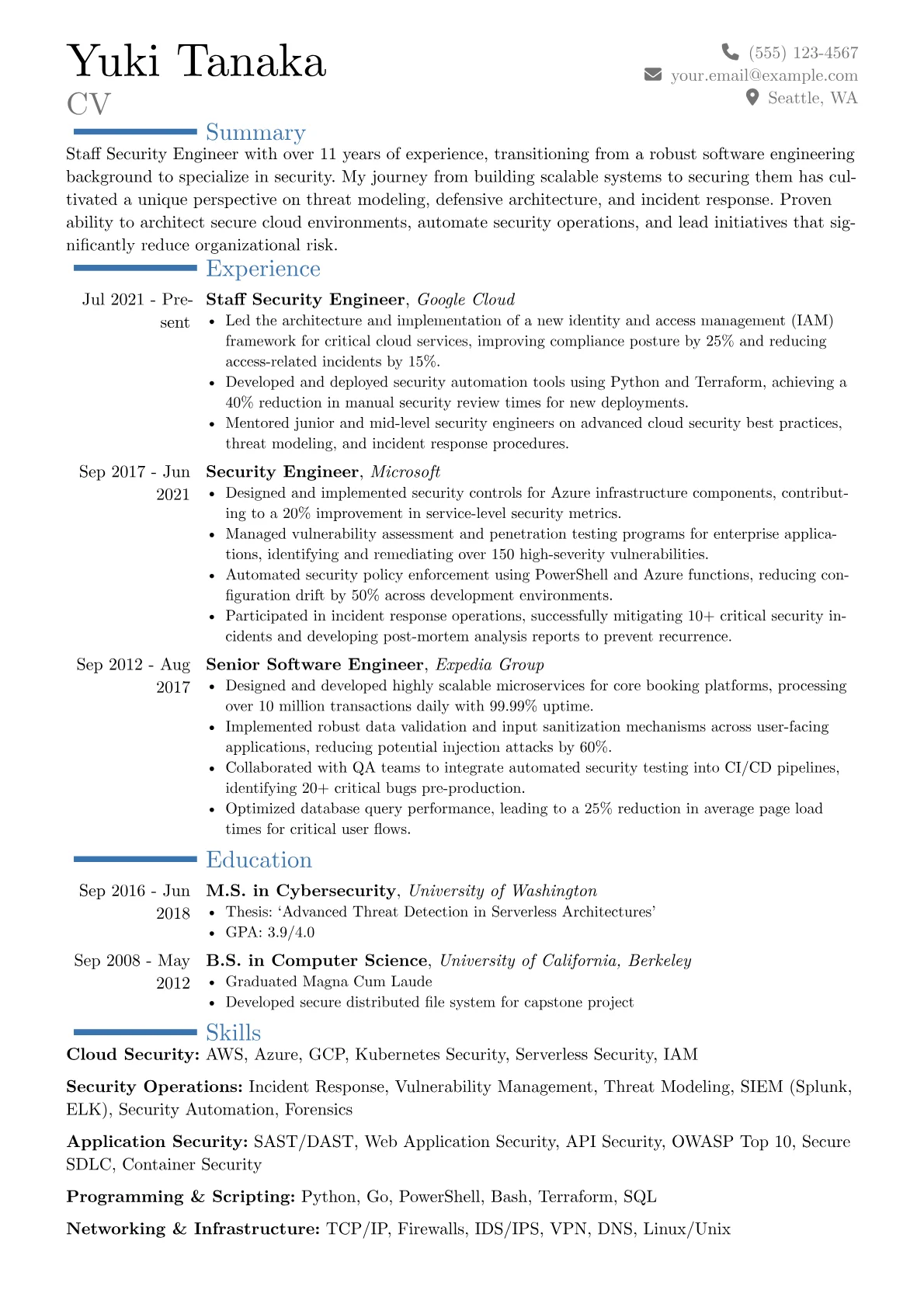 Career changer version - Page 1