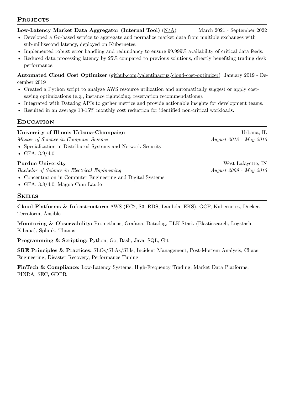 FinTech SRE Specialist version - Page 2