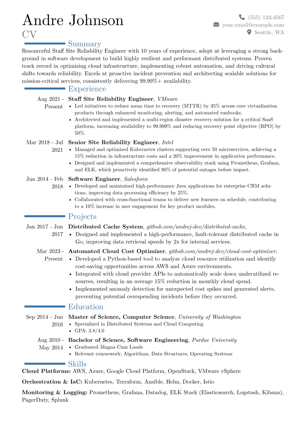 Career changer version - Page 1