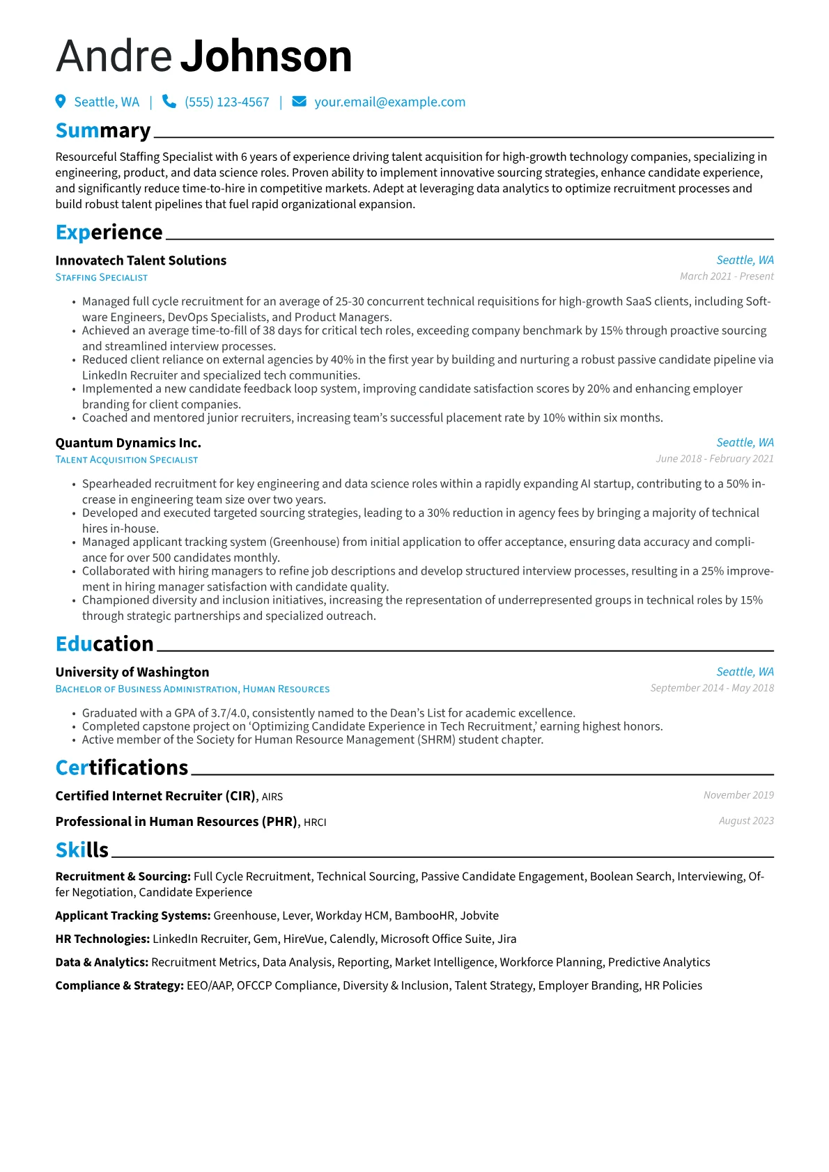 Staffing Specialist version - Page 1