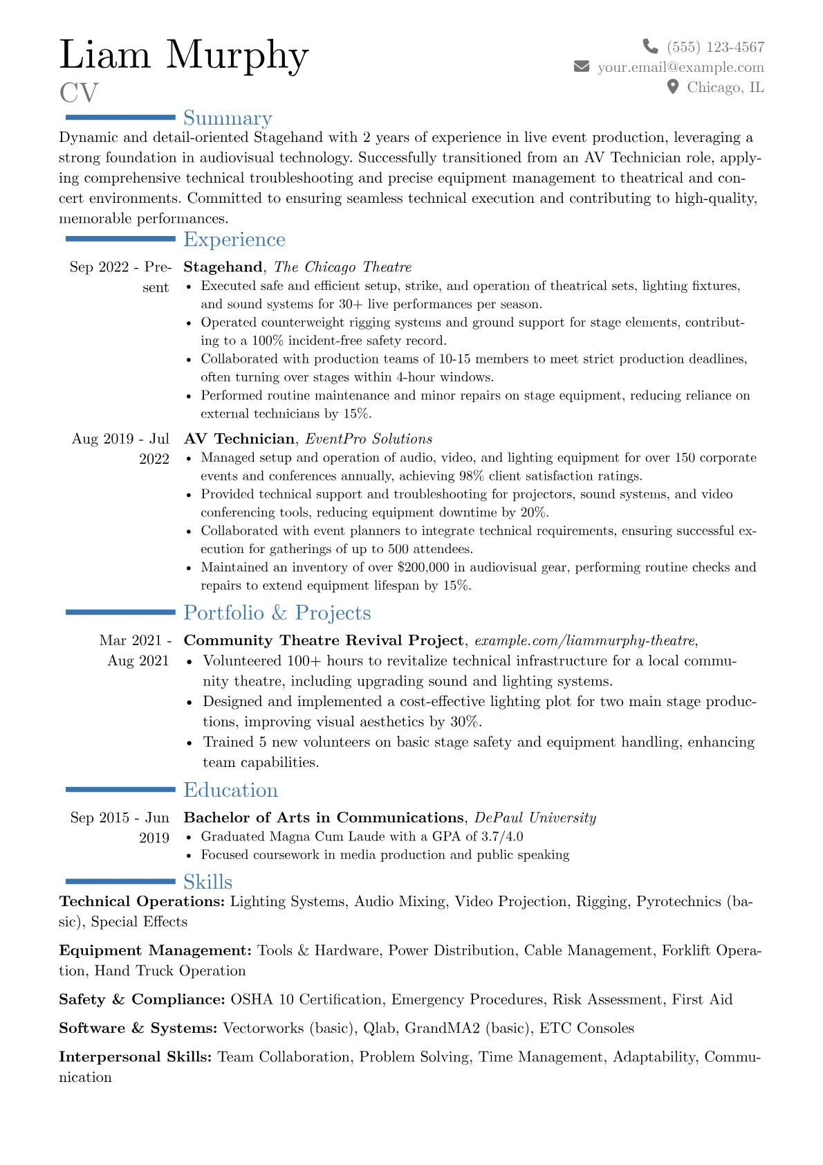 Career changer version - Page 1