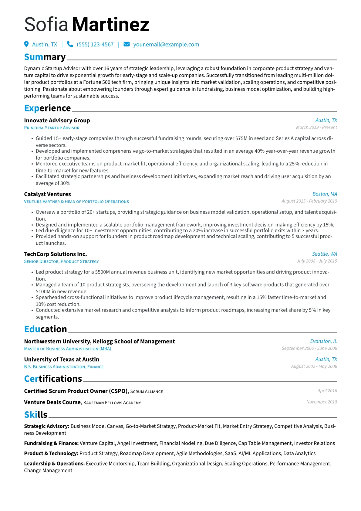 Career changer version - Page 1