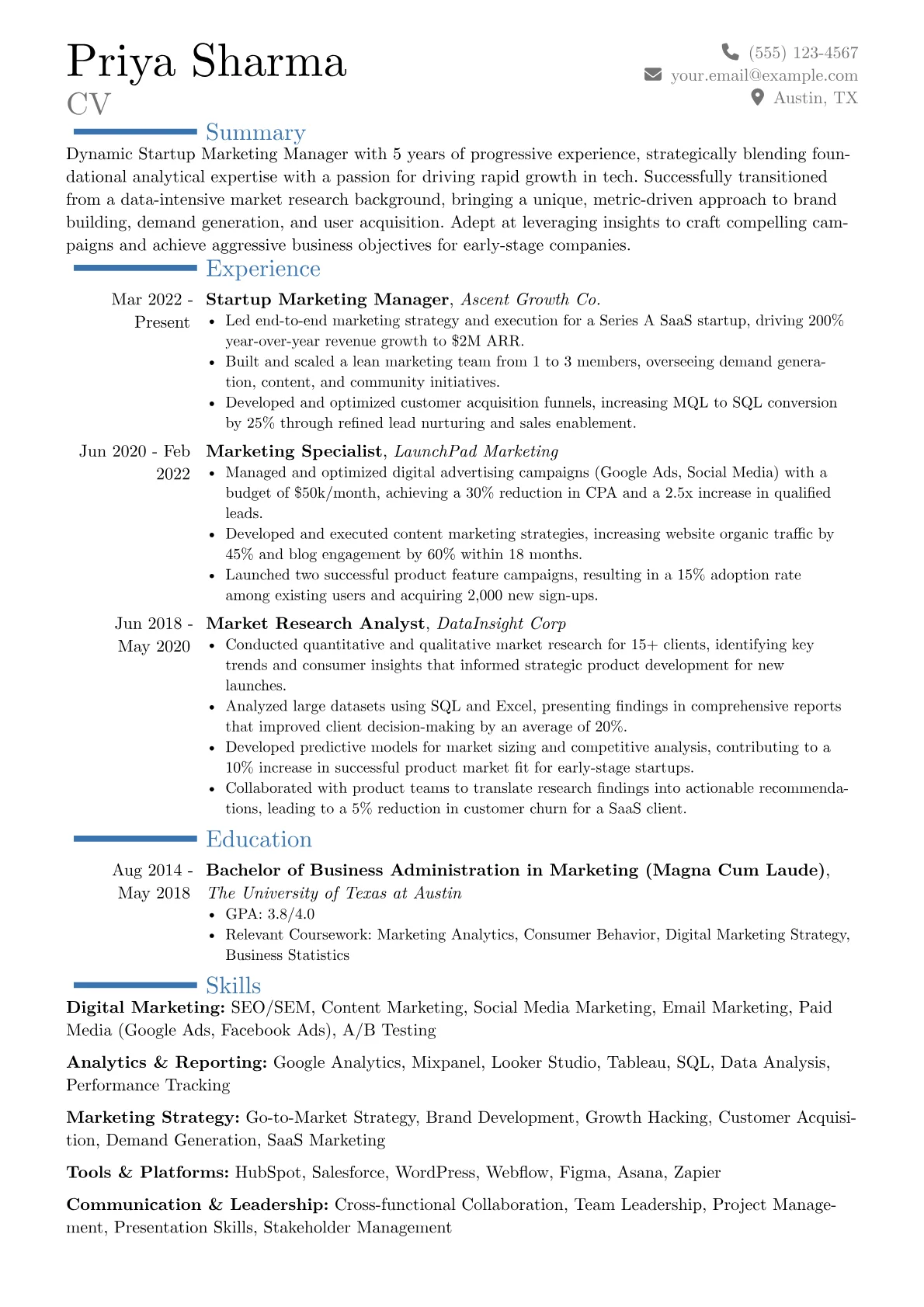 Career changer version - Page 1