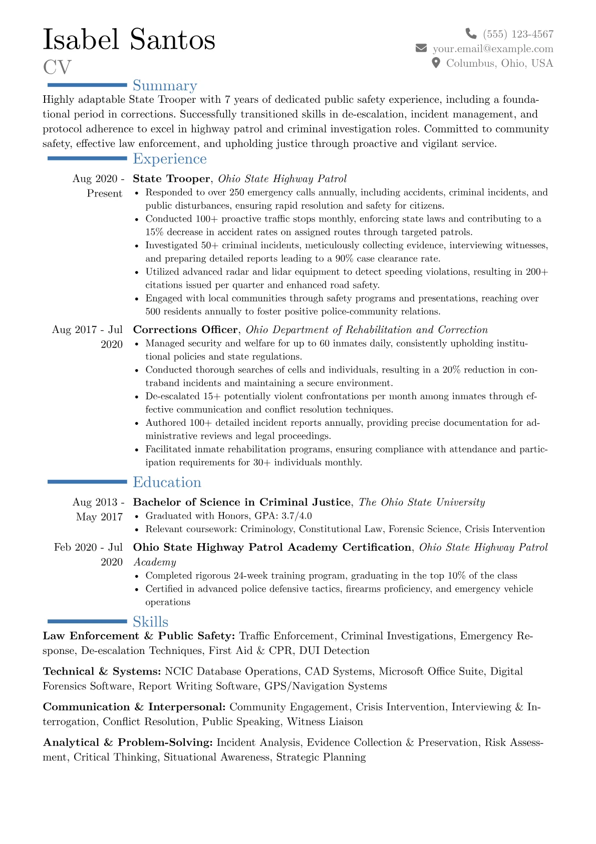 Career changer version - Page 1