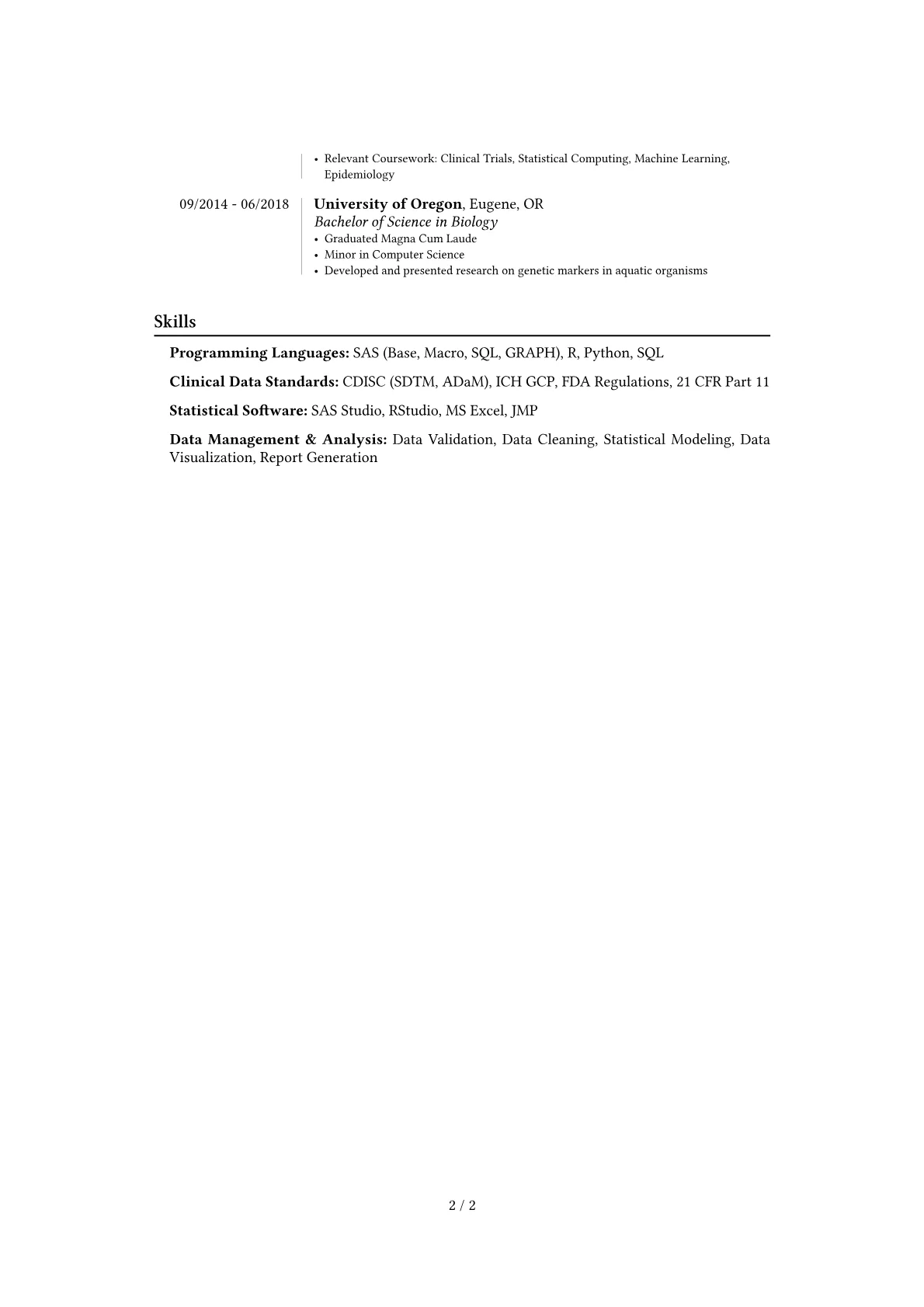 Career changer version - Page 2