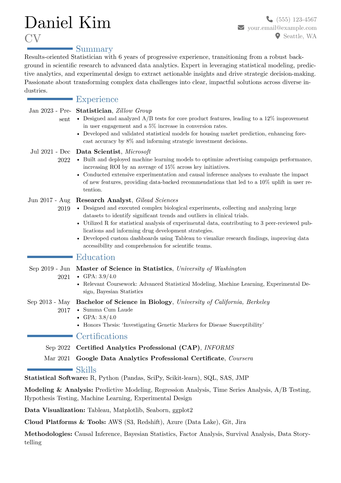 Career changer version - Page 1