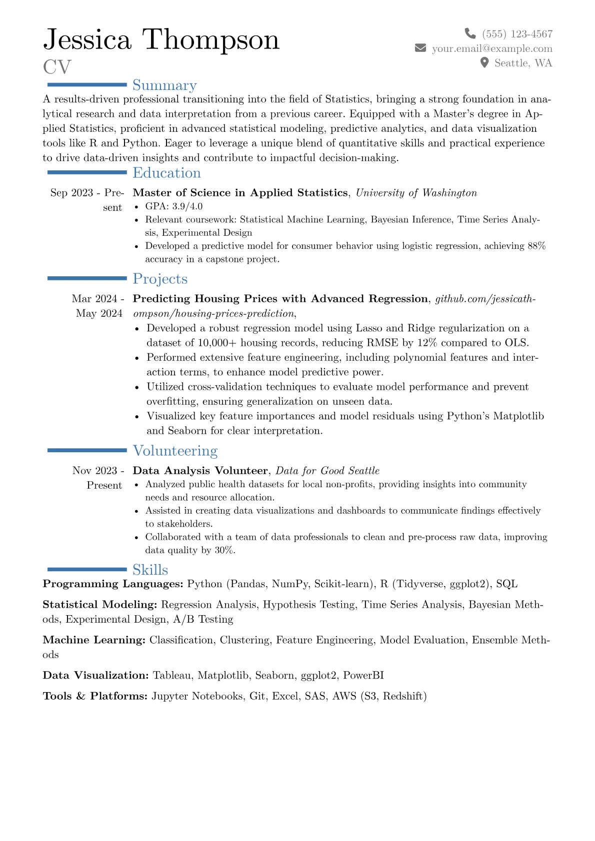 Career changer version - Page 1